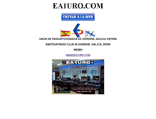 Tablet Screenshot of ea1uro.com